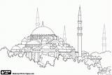 Byzantine Architecture Sophia Hagia Coloring Istanbul Drawing Islamic Colouring Turkey Wisdom Pages Mosque Visit Monuments Choose Board Oncoloring Holy Important sketch template