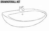 Sink Draw Drawing Drawingforall Unnecessary Drain Removing Trace Excess Adding Necessary Guidelines Hole Lines Example Water Details sketch template