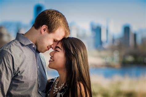 Lincoln Park Engagement Session Jenny And Andrei