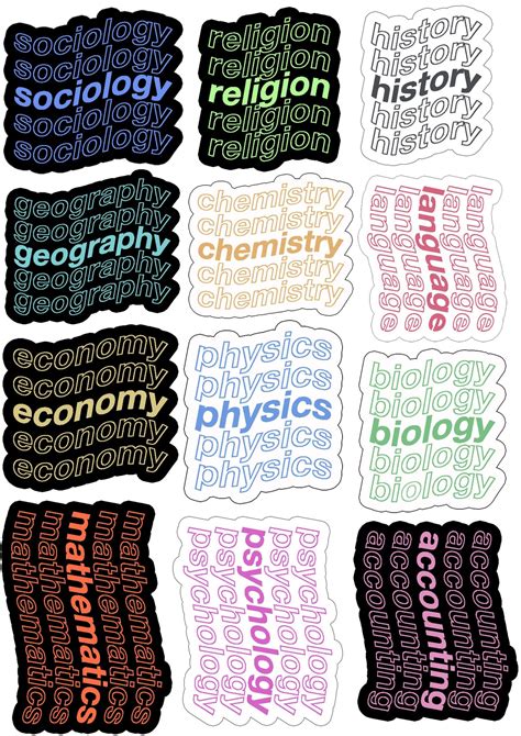 subject sticker setset sticker subject aesthetic stickers