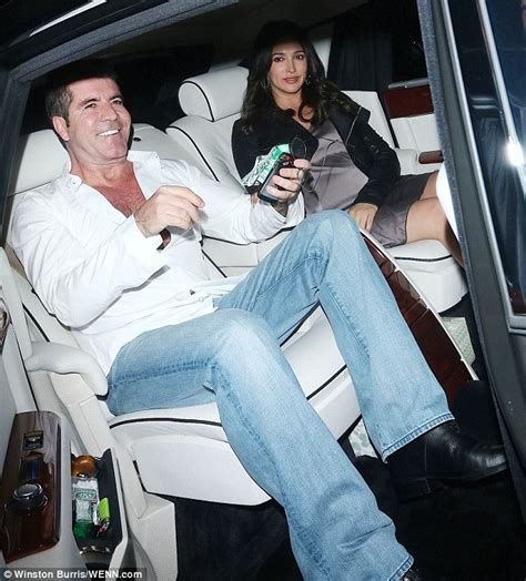 Simon Cowell Heads Out With Pregnant Girlfriend Lauren Silverman But He