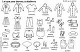 Vocabulario Clothes Worksheets Prendas Vocabulary Espagnol Jeu Unit Language Grammar Oie Foreign Wikispaces Poster Vocab Vêtements Fibres Textils sketch template