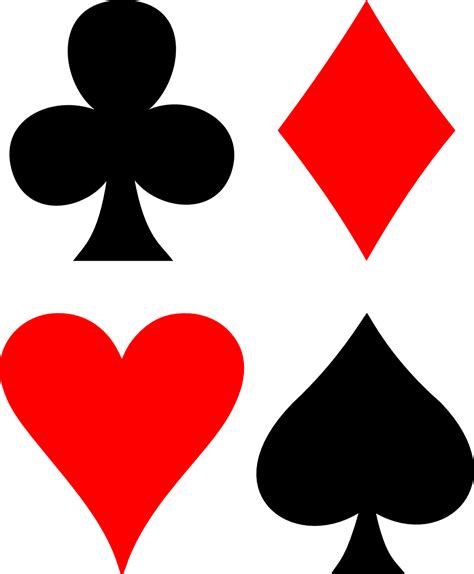 playing cards symbols   playing cards symbols png images  cliparts