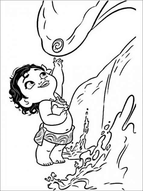 moana coloring pages printable coloring pages