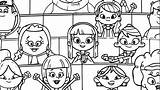 Amy Coloring Friends School Supernoobs Wecoloringpage sketch template