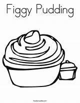 Coloring Pudding Figgy Cupcake Built California Usa sketch template