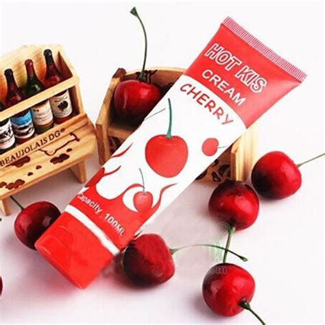 100ml Cherry Flavored Lubricant Gel Edible Oral Sex Enhancement Water
