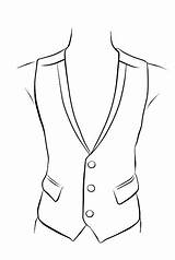 Bw Sketch Tuxedo Pixabay Monochrome Roupa sketch template