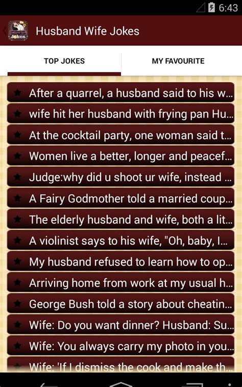 Husband Wife Jokes Appstore For Android