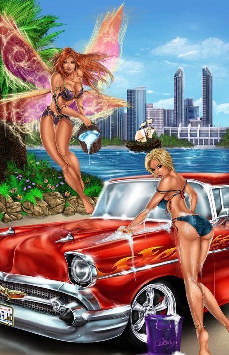 Faerie Car Wash With Images Art Grimm Fairy Tales