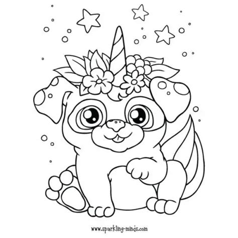 unicorn mermaid coloring page sparkling minds