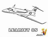 Coloring Airplane Pages Learjet Yescoloring Print Jets Jet Boeing Drawing Printables Airplanes Big Colouring Plane Private Bold Color Outline Lear sketch template