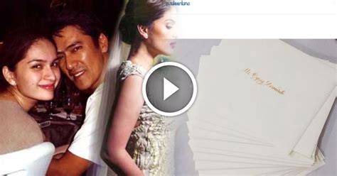 pauleen luna and vic sotto official wedding invitation cards no date and venue of the wedding