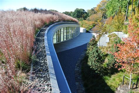 brooklyn botanic garden visitor center weissmanfredi archdaily