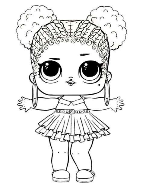 lol doll valentines coloring pages tsgoscom