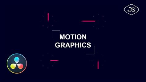 davinci resolve motion graphics  youtube