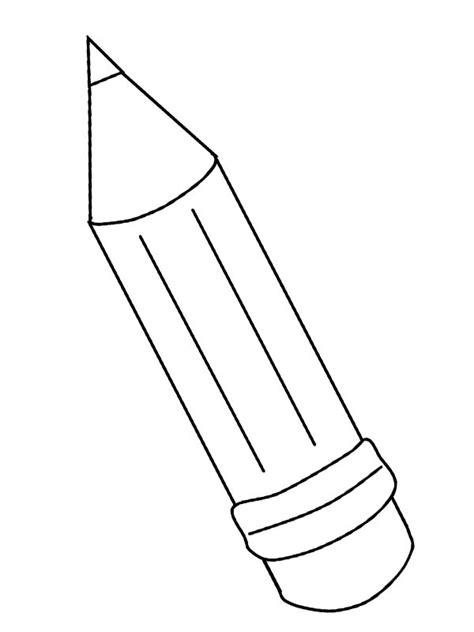 pencil coloring page funny coloring pages
