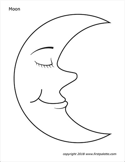 phases   moon coloring pages learny kids