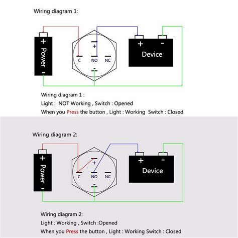 push button light switch wiring diagram  lovely push button switch wiring diagram
