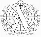 Logo Nations United Coloring Pages Organizations Specialized Agencies sketch template