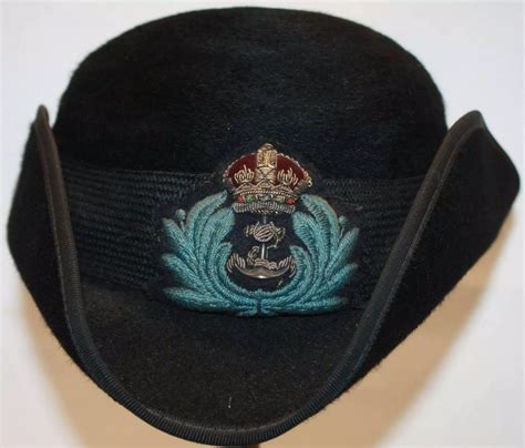 A Very Good Wwii Period Wrns Officers Tricorn Hat In Helmets And Caps