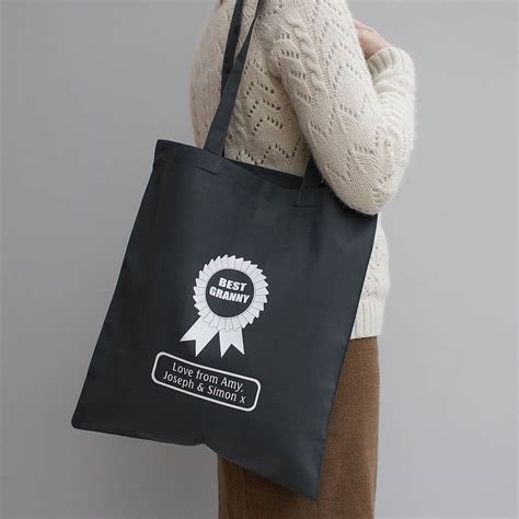 personalised best granny tote bag by sparks and daughters