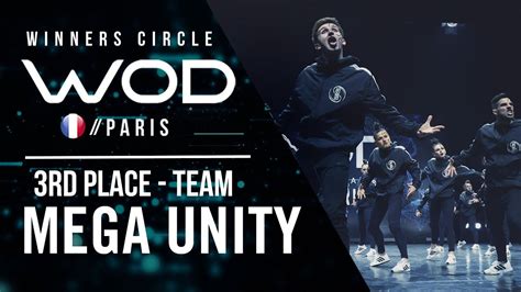 Mega Unity 3rd Place Team Division World Of Dance Paris Qualifier