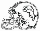 Coloring Helmet Lions Detroit Pages Football Broncos Logo Kids Redskins Drawing Denver Colts Lsu Panthers Michigan Lion Carolina Printable Color sketch template