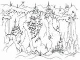 Coloring Castle Pages Cliffs Spooky Castles Landform Monkeys Bluebison Sheets Cliff Coloringpagebook Activity Related sketch template