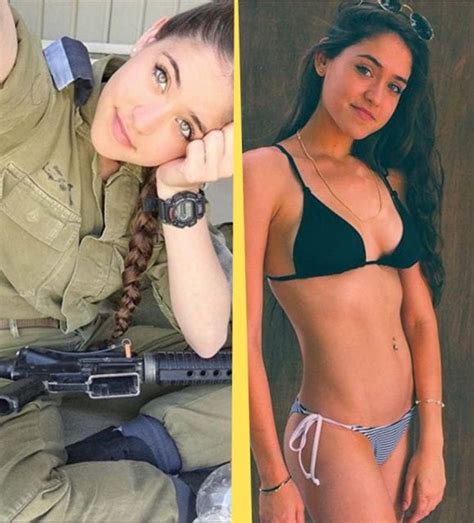 【画像】イスラエルの美人女性兵士、”制服” を脱いだらあまりにもエロすぎた… ポッカキット