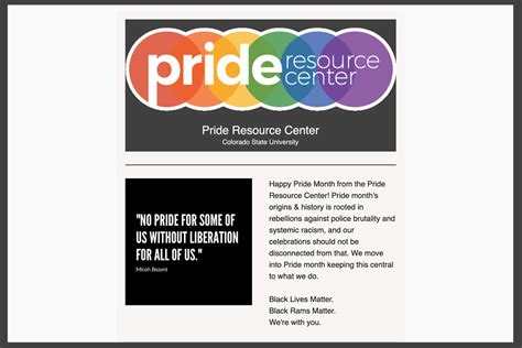 pride resource center providing activism resources  pride month