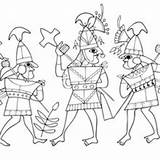 Coloring Pages Moche Warriors Warrior Stages Evolution Cave Human Painting Prehistory History sketch template