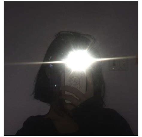 mirror selfie aesthetic  face short hair   hair mirror
