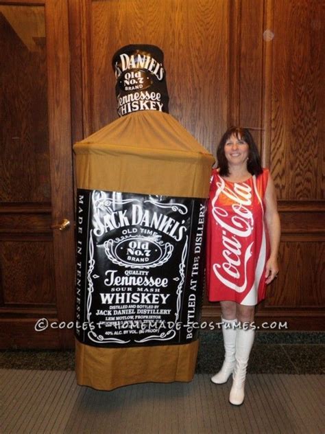 Jack And Coke Costume Homemade Couples Costumes Jack And Coke