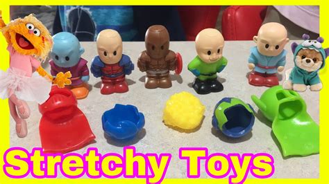 stretchy toys opening presents  unboxing toys youtube
