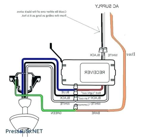 hampton bay  speed fan wiring diagram
