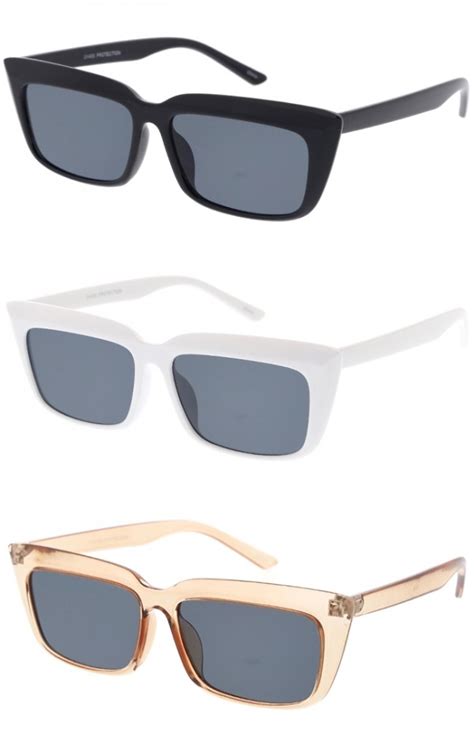 retro fab square cat eye wholesale sunglasses