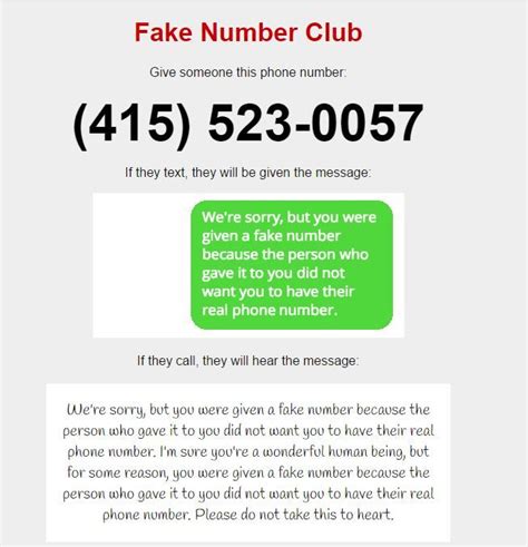 Fake Phone Number Services Fake Number Club