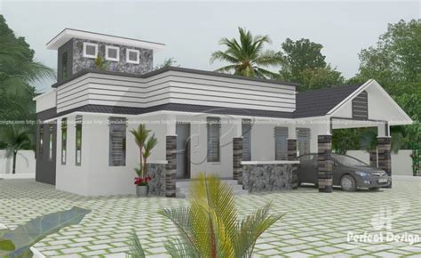 impressive bungalow  roof deck   resist  house cool house concepts