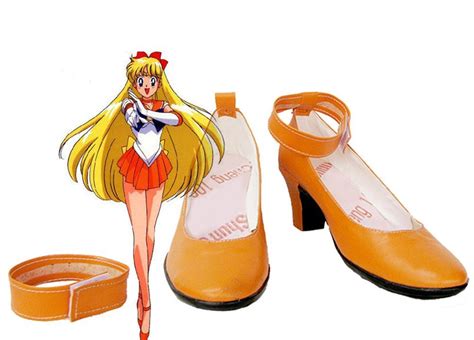 Minako Aino Shoes Cosplay Sailor Moon Sailor Venus Minako Aino Cosplay