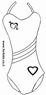 Swimsuit Sheets Harts Piece sketch template