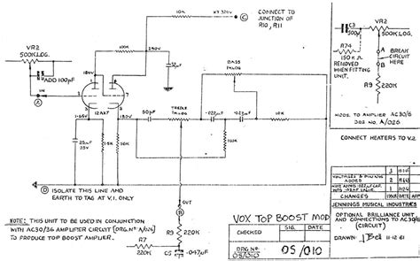 vox ac top boost circuit design