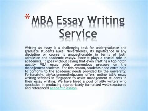 mba essays writing services mba essay service review writing  paper