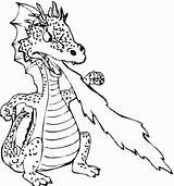 Coloring Dragon Pages Flying Cute Printable Popular sketch template