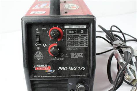 lincoln electric pro mig  arc welder property room