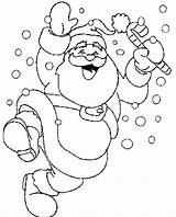 Coloring Pages Christmas Santa Claus Dancing Snow Kids Club Dance Colorir Para Papai Noel Painting Embroidery Escolha Pasta Dd Na sketch template