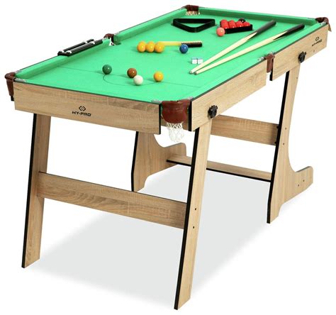 hy pro ft folding snooker  pool table reviews updated january