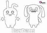 Ugly Uglydolls Bubakids sketch template