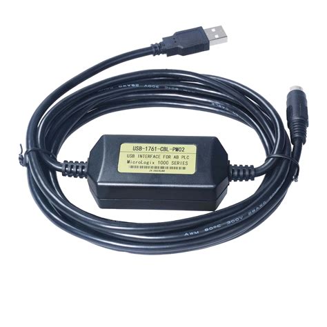 buy plc micrologix cable usb interface compatible plc micrologix    series