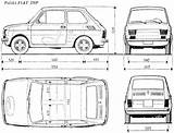 Fiat 126p 126 Polski Fso Car Blueprint 600 Blueprints Auto Seat 3d Drawings Modeling Daewoo sketch template
